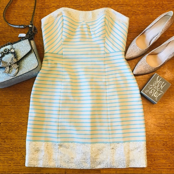 Lilly Pulitzer Remi Mini Stripe Metallic Dress NWT - Picture 4 of 8